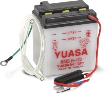 Picture of Yuasa 6N5-5-1D Conventional 6-Volt Battery