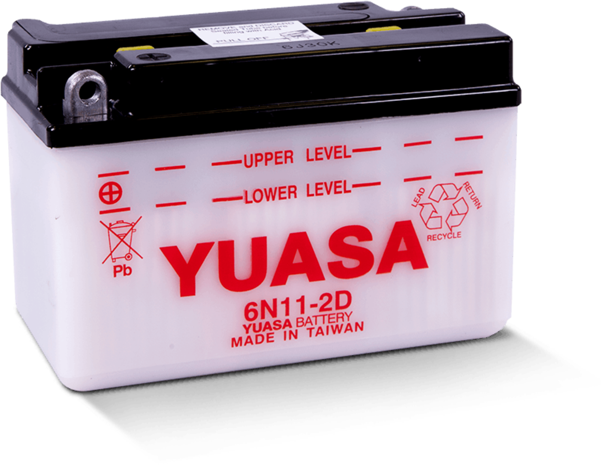 Picture of Yuasa 6N11-2D Conventional 6-Volt Battery