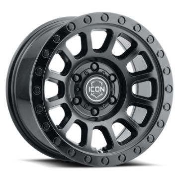 Picture of ICON Hulse 17 X 8-5 5 X 4-5 0mm Offset 4-75in BS Double Black