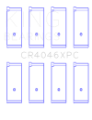 Picture of King Engine Bearings Acura D16A1 Size STDX Performance Rod Bearing Set