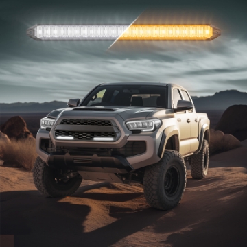 Picture of XK Glow 9In Switchback Grill Lights with Start-up Animation & Sequential Turn Signals