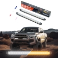 Picture of XK Glow 9In Switchback Grill Lights with Start-up Animation & Sequential Turn Signals