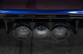 Picture of MBRP 23-24 Honda Civic Type R 2-0L T304 SS 3in Cat-Back Exhaust Triple Center Outlet w- Burnt Tips