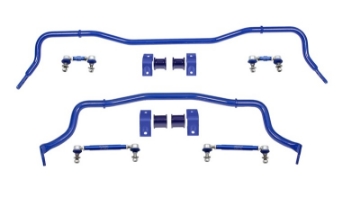 Picture of SuperPro 2015 Ford Mustang GT Front - Rear 35mm F-25mm R Adj- Sway Bar and Link Set