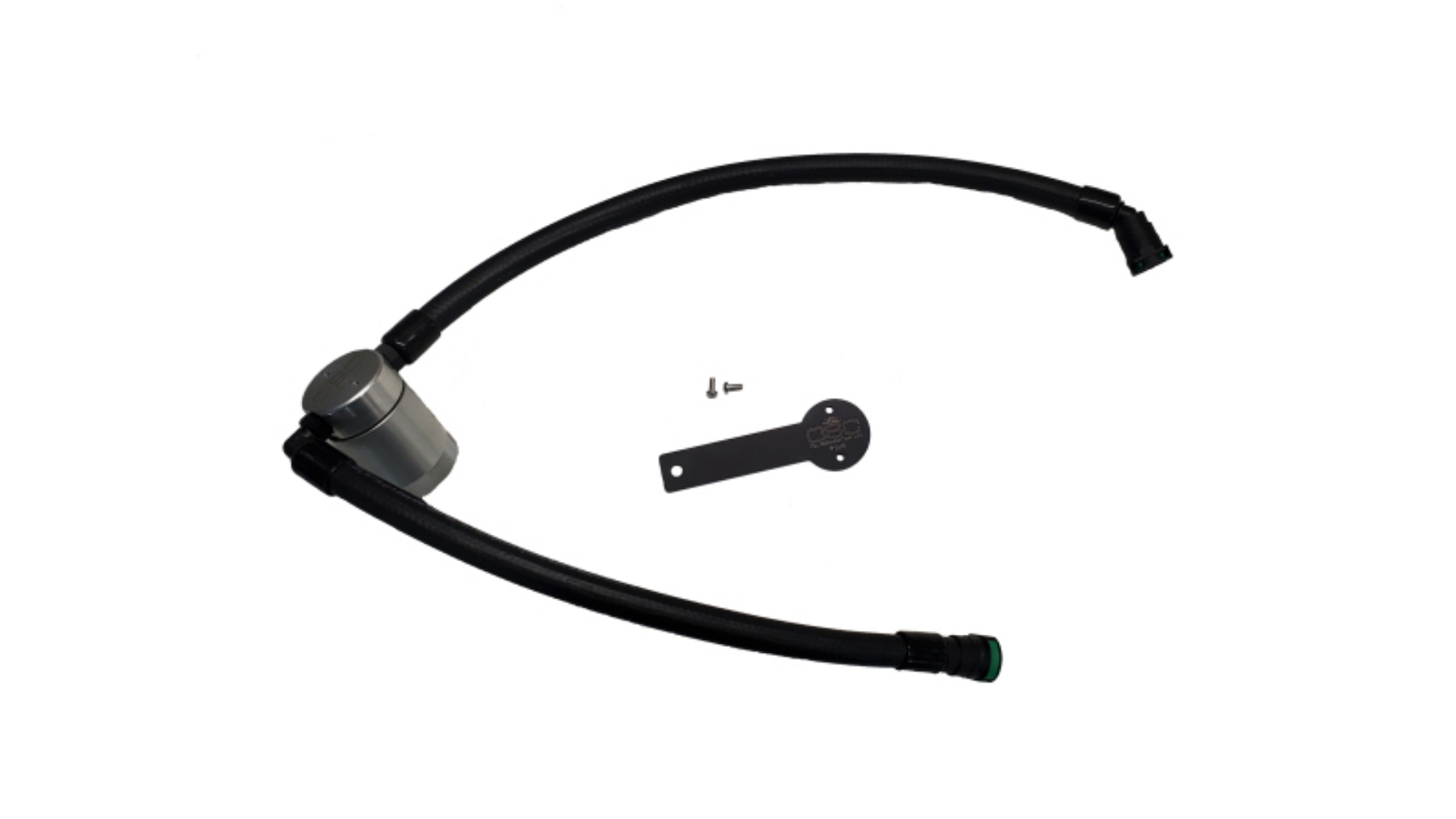 Picture of J&L 19-23 Chevy Silverado-GMC Sierra 1500 2-7L Passenger Side Oil Separator 3-0 - Clear Anodized