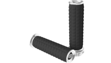 Picture of Roland Sands Design Grips Billet Traction - Chrome