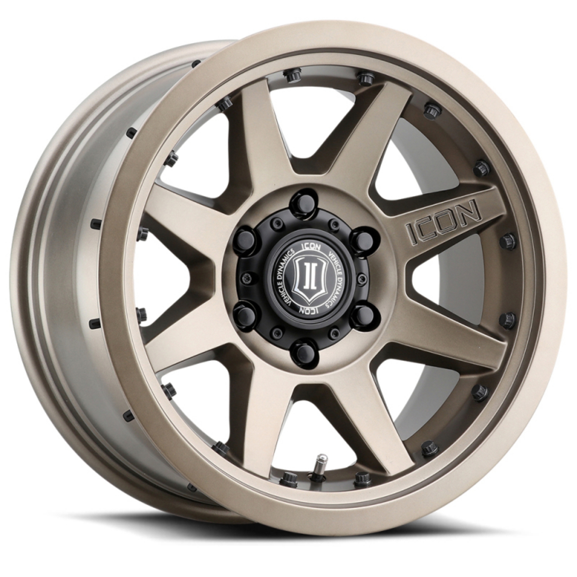 Picture of ICON Rebound Pro 17x8-5 6x5-5 25mm Offset 5-75in BS 95-1mm Bore Bronze Wheel
