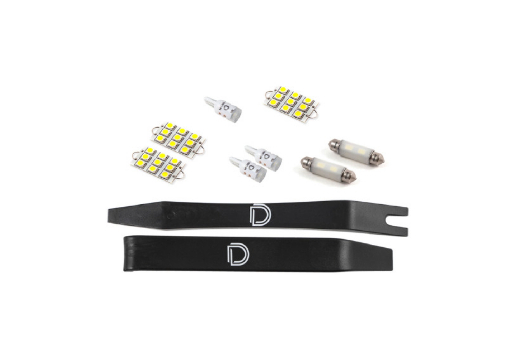 Picture of Diode Dynamics 09-14 Dodge Challenger Interior LED Kit Cool White Stage 2