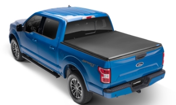 Picture of Lund 22-23 Nissan Frontier 5ft- Bed - Genesis Tri-Fold Tonneau Cover - Black