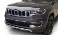 Picture of AVS 22-23 Jeep Wagoneer Aeroskin Low Profile Hood Shield - Chrome