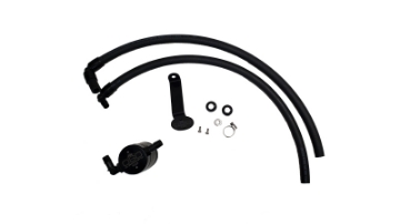 Picture of J&L 22-25 Toyota Tundra, 23-25 Sequoia 3-5L Turbo Oil Separator 3-0 Driver Side - Black Anodized