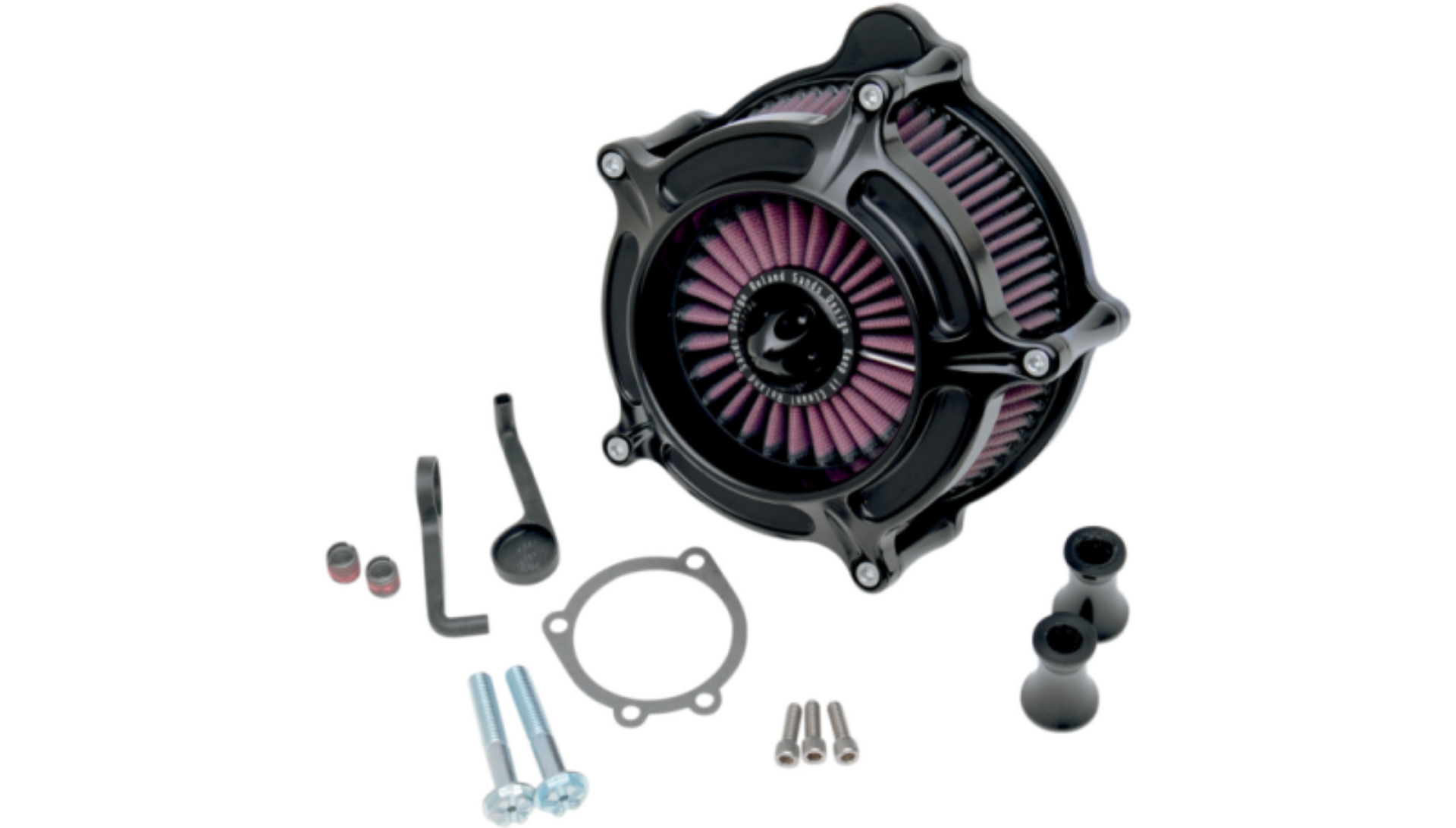 Picture of Roland Sands Design Turbine Air Cleaner - Black Ano