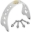 Picture of Roland Sands Design Fork Brace Tracker Wide - Chrome