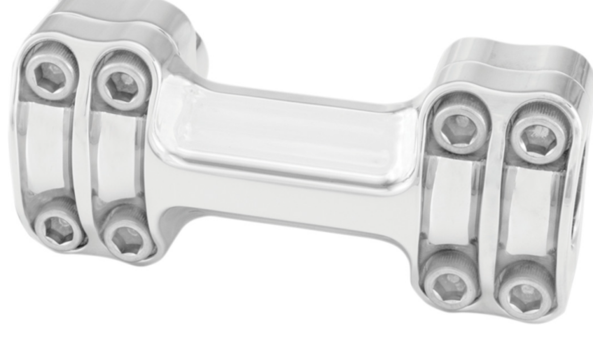 Picture of Roland Sands Design 1 Piece Riser Nostalgia - Chrome