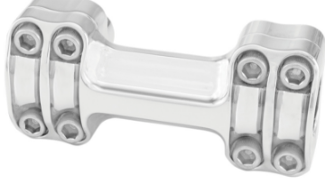 Picture of Roland Sands Design 1 Piece Riser Nostalgia - Chrome