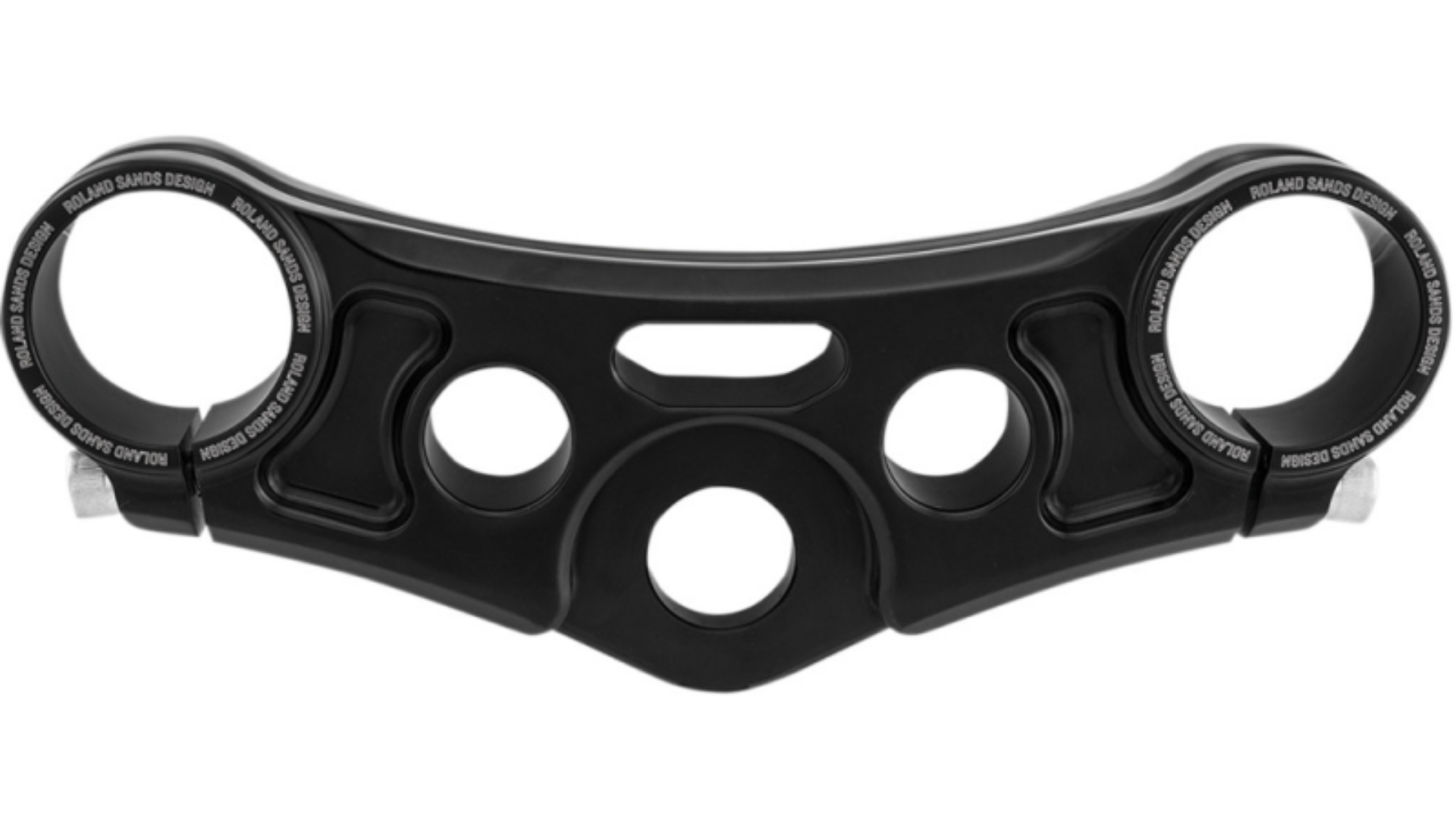 Picture of Roland Sands Design Top Triple Clamp - Black Ano