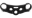 Picture of Roland Sands Design Top Triple Clamp - Black Ano