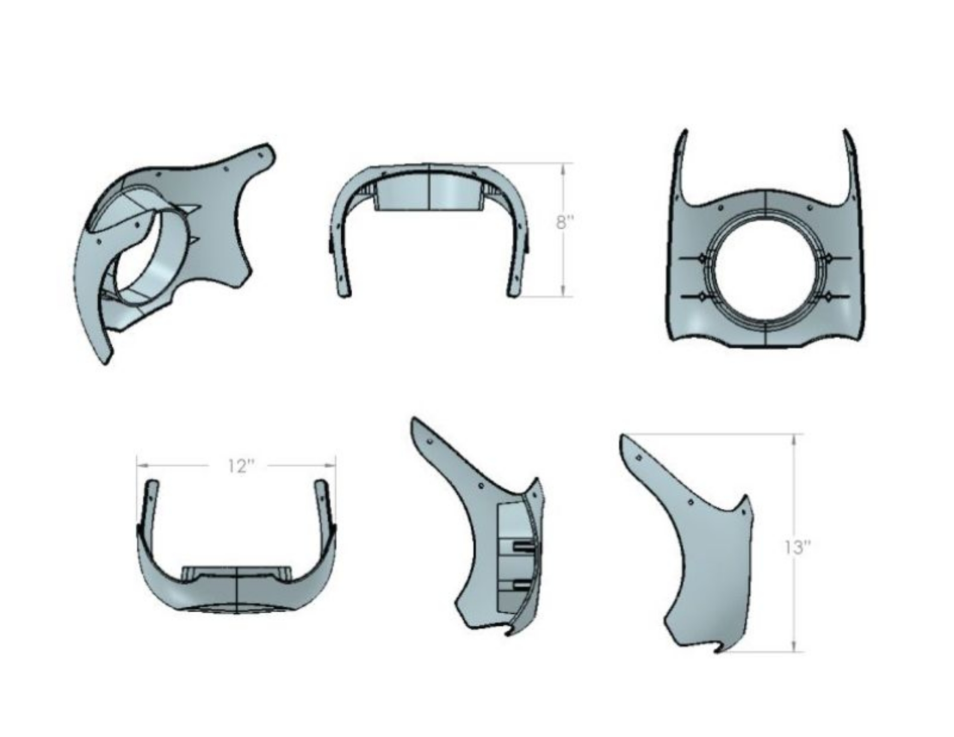 Picture of Burly Brand Outlaw Fairing