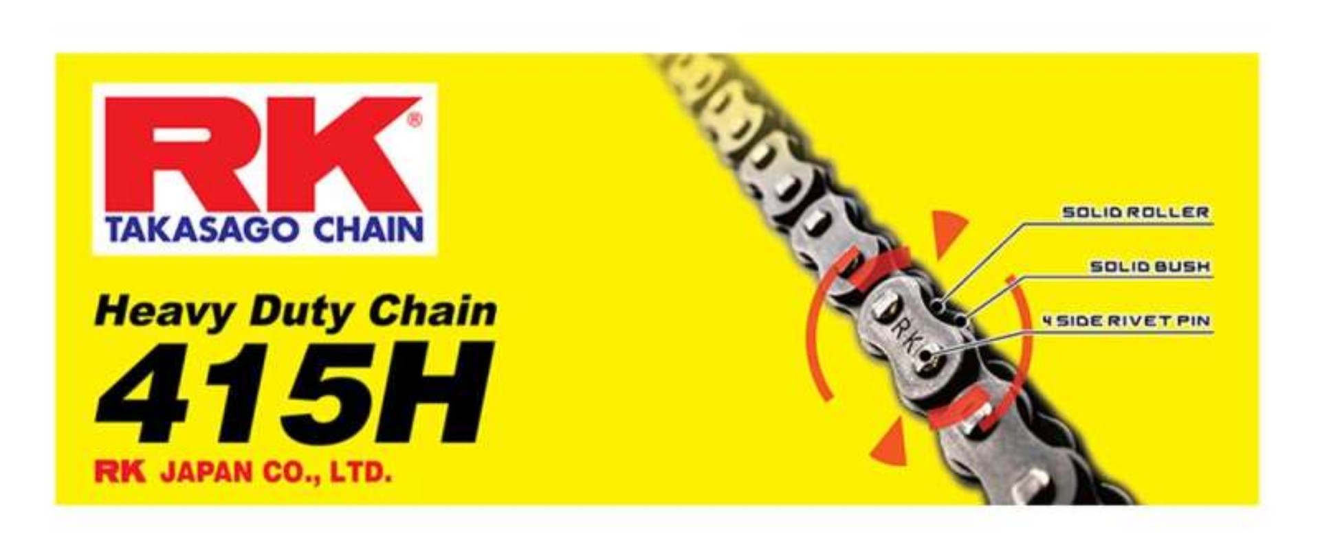 Picture of RK Chain RK-M 415H-120L - Natural