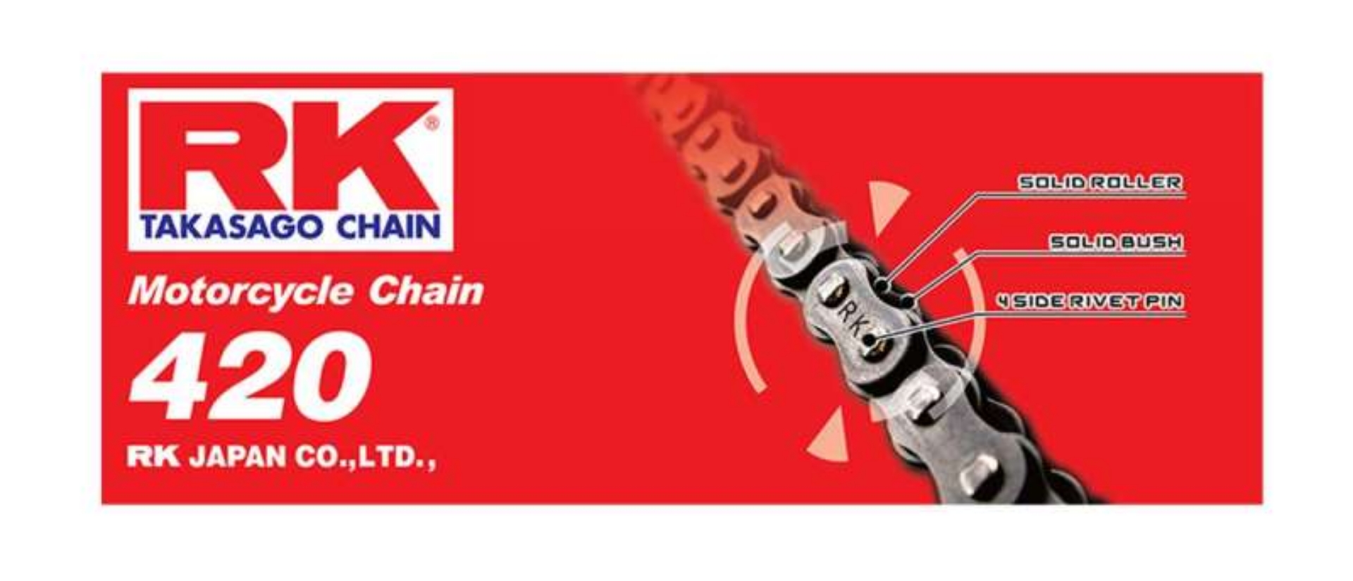 Picture of RK Chain RK-M 420-100FT - Natural
