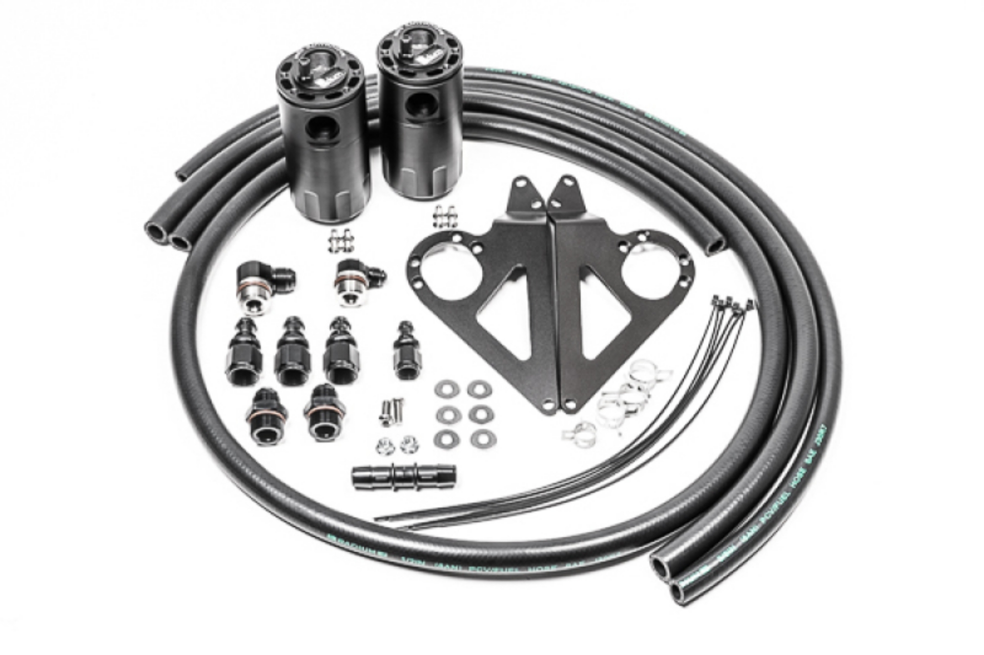 Picture of Radium FR-S-BRZ-86 Dual Catch Can Kit Fluid Lock