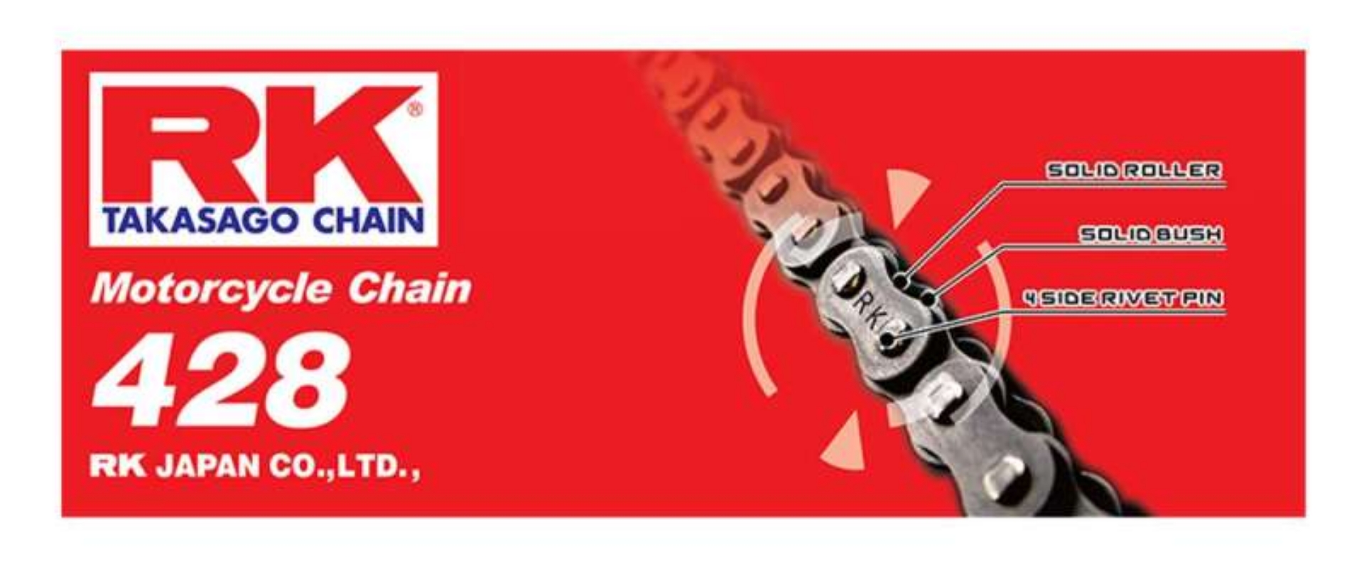 Picture of RK Chain RK-M 428-100FT - Natural