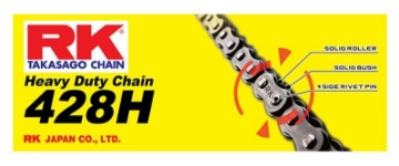 Picture of RK Chain RK-M 428H-134L - Natural