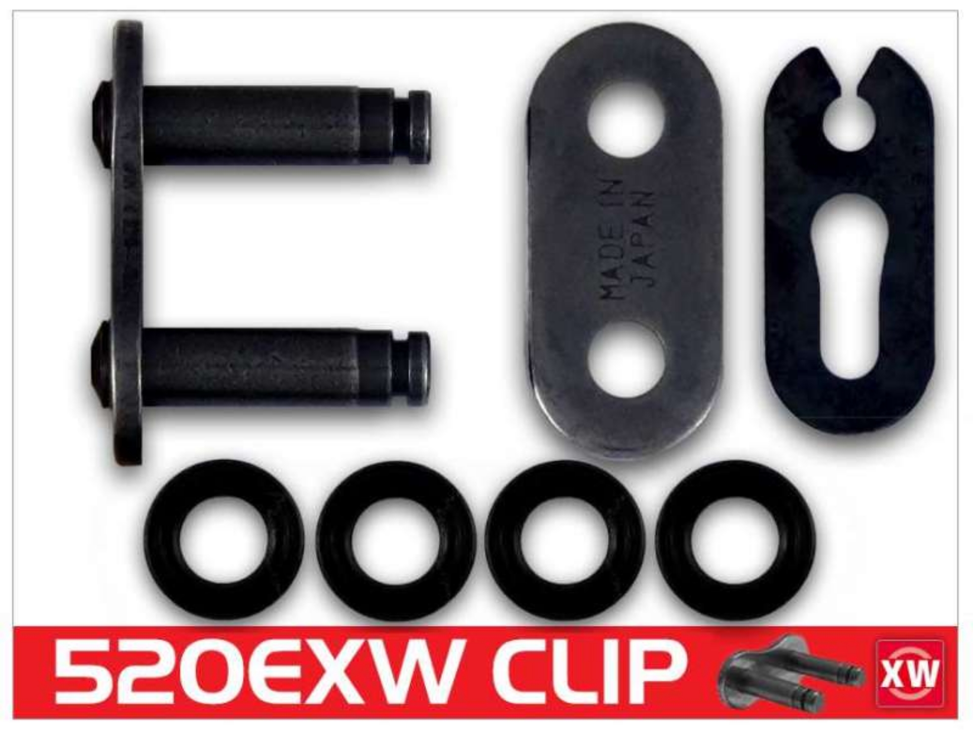 Picture of RK Chain 520EXW-CLIP - Natural