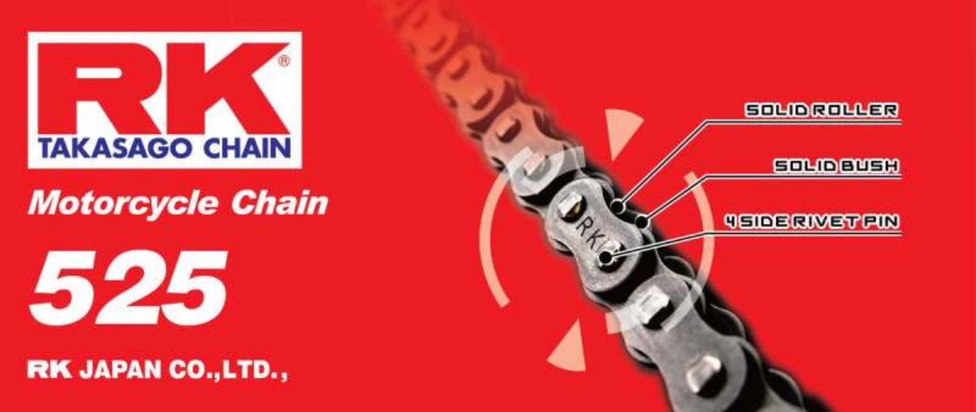 Picture of RK Chain RK-M 525-114L - Natural