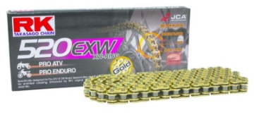 Picture of RK Chain GB520EXW-100L XW-Ring - Gold