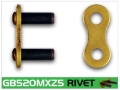 Picture of RK Chain GB520MXZ5-RIVET - Gold