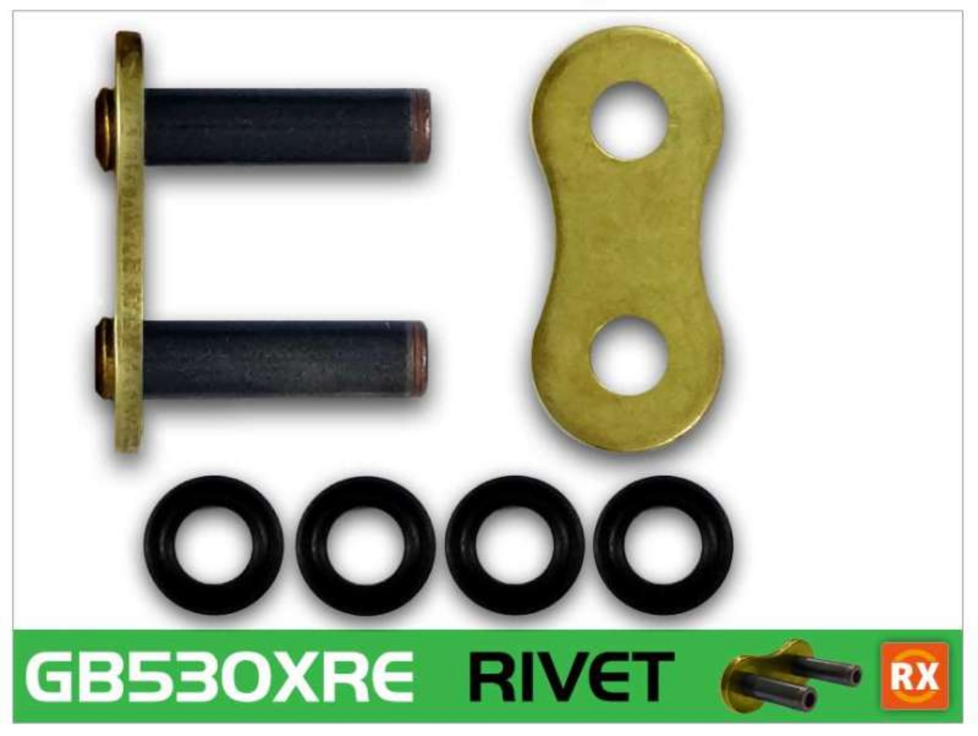 Picture of RK Chain GB530XRE-RIVET - Gold