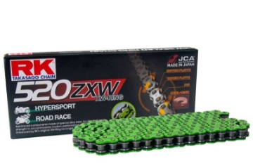 Picture of RK Chain MM520ZXW-100L XW-Ring - Green