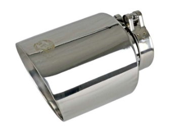 Picture of aFe MACH Force-Xp 2-1-2in 304 SS Clamp-On Exhaust Tip 2-5in In - 4-5in Out - 7in-L - Polished