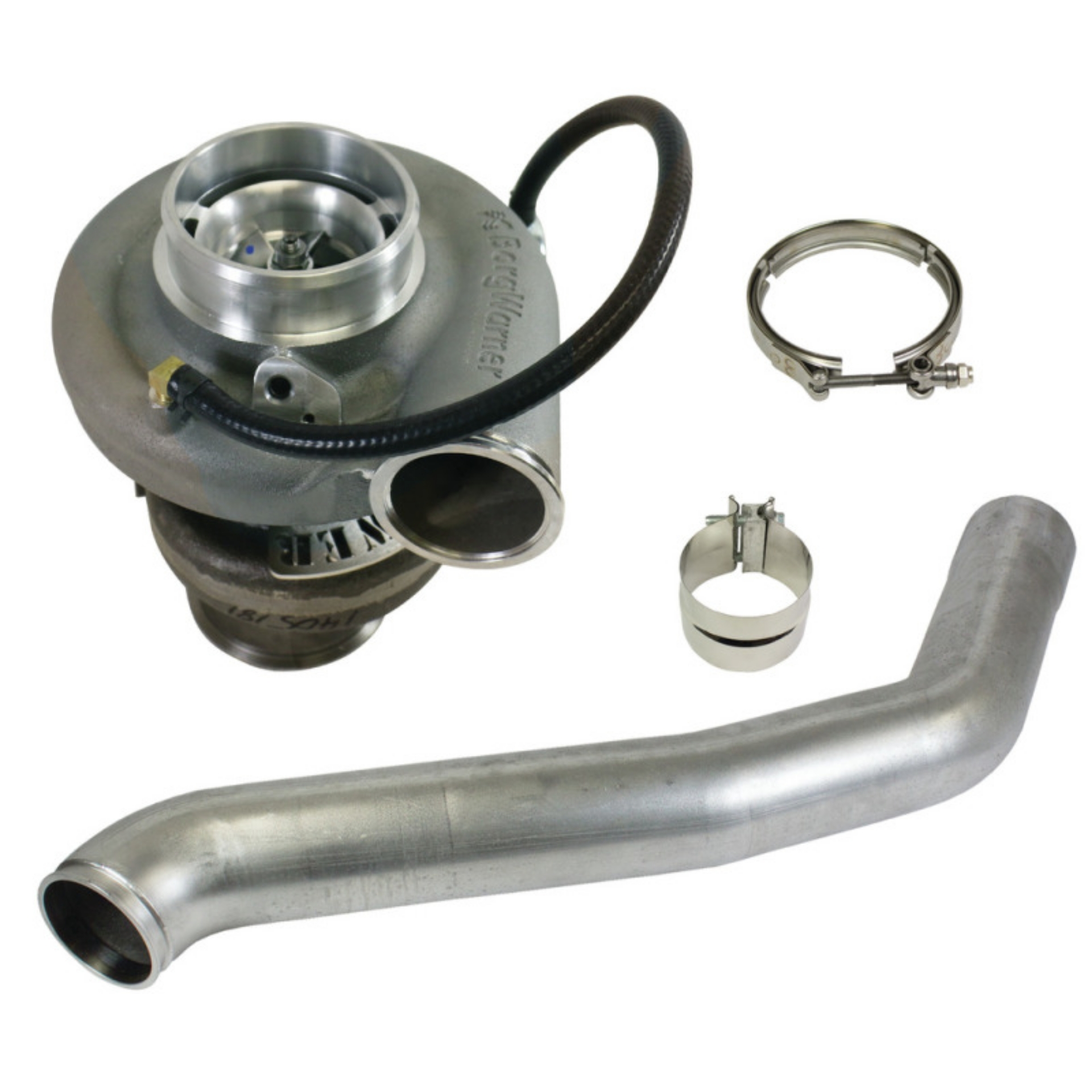 Picture of BD Super B Killer SX-E S363 Turbo Kit - Dodge 1994-2002 5-9L c-w HX40 Down Pipe