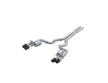 Picture of MBRP 2024+ For Mustang GT S650 3in Cat-Back Quad Tip - 4in Carbon Fiber Tips