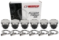 Picture of Wiseco BMW M50B25 2-5L Engine 11:1 CR 84-00MM Bore Custom Pistons Set of 6