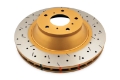 Picture of DBA 97-05 Holden Commodore - Ute Front Drilled & Slotted 4000 Series Rotor