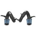 Picture of Injen 19-21 Genesis G70 V6-3-3L Twin Turbo SP Short Ram Air Intake System - Wrinkle Black