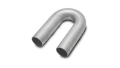 Picture of Vibrant 321 Stainless Steel 180 Degree Mandrel Bend 1-75in OD x 2-625in CLR 16 Gauge Wall Thickness