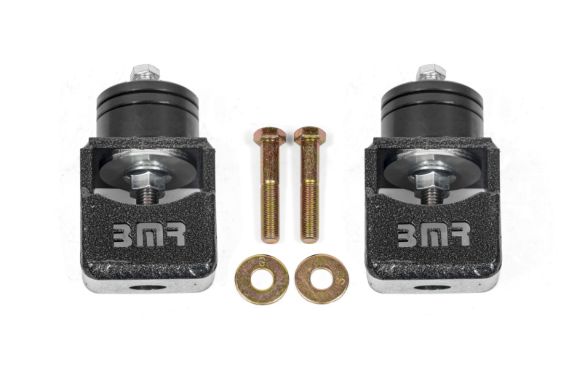 Picture of BMR Chevy SS and Pontiac G8 Motor Mount Kit Solid Bushings Black Hammertone