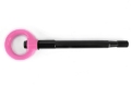 Picture of PERRIN 08-14 Subaru WRX & STI - 08-11 Impreza - 05-09 Legacy Tow Hook Kit Front - Hyper Pink