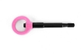 Picture of PERRIN 18-21 Subaru WRX & STI - 13-25 BRZ - 17-20 Toyota 86 Tow Hook Kit Front - Hyper Pink