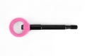 Picture of PERRIN 22-25 Subaru WRX - 18-23 Crosstrek - 17-23 Impreza Forester Tow Hook Kit Front - Hyper Pink