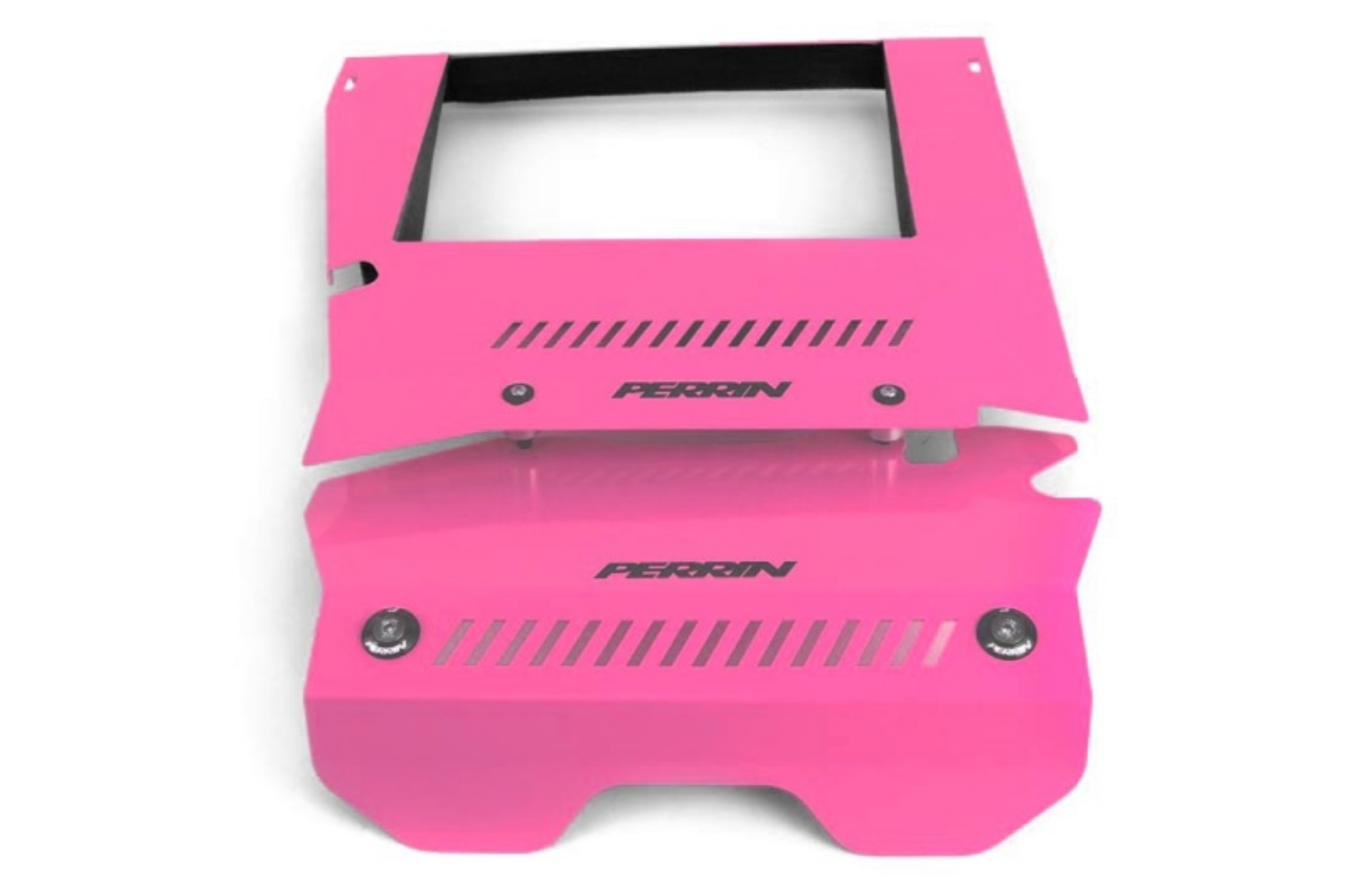 Picture of PERRIN 15-21 Subaru WRX Engine Cover Kit Intercooler & Pulley Covers Incl- - Hyper Pink