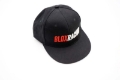 Picture of BLOX Racing Snapback Cap Black with Red and White Logo - Blox Racing - New Style Flat Bill