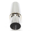 Picture of BLOX Racing 76-2mm N1 Straight Tip Muffler Universal