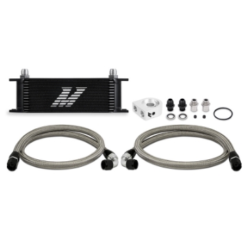 Picture of Mishimoto Universal 13 Row Oil Cooler Kit Black