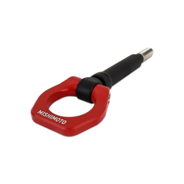 Picture of Mishimoto 13+ Subaru BRZ-FRS-86 - 18+ Subaru WRX Red Racing Front Tow Hook