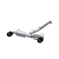 Picture of MBRP 13-16 Subaru BRZ 2-0L- 2-4L 3in Dual Split Rear Cat Back w-CF Tips- T304
